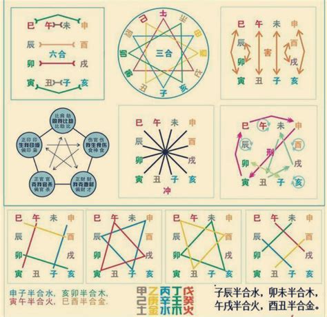 地支相冲|六爻入门之第三章：天干地支和地支间的生克合冲刑害